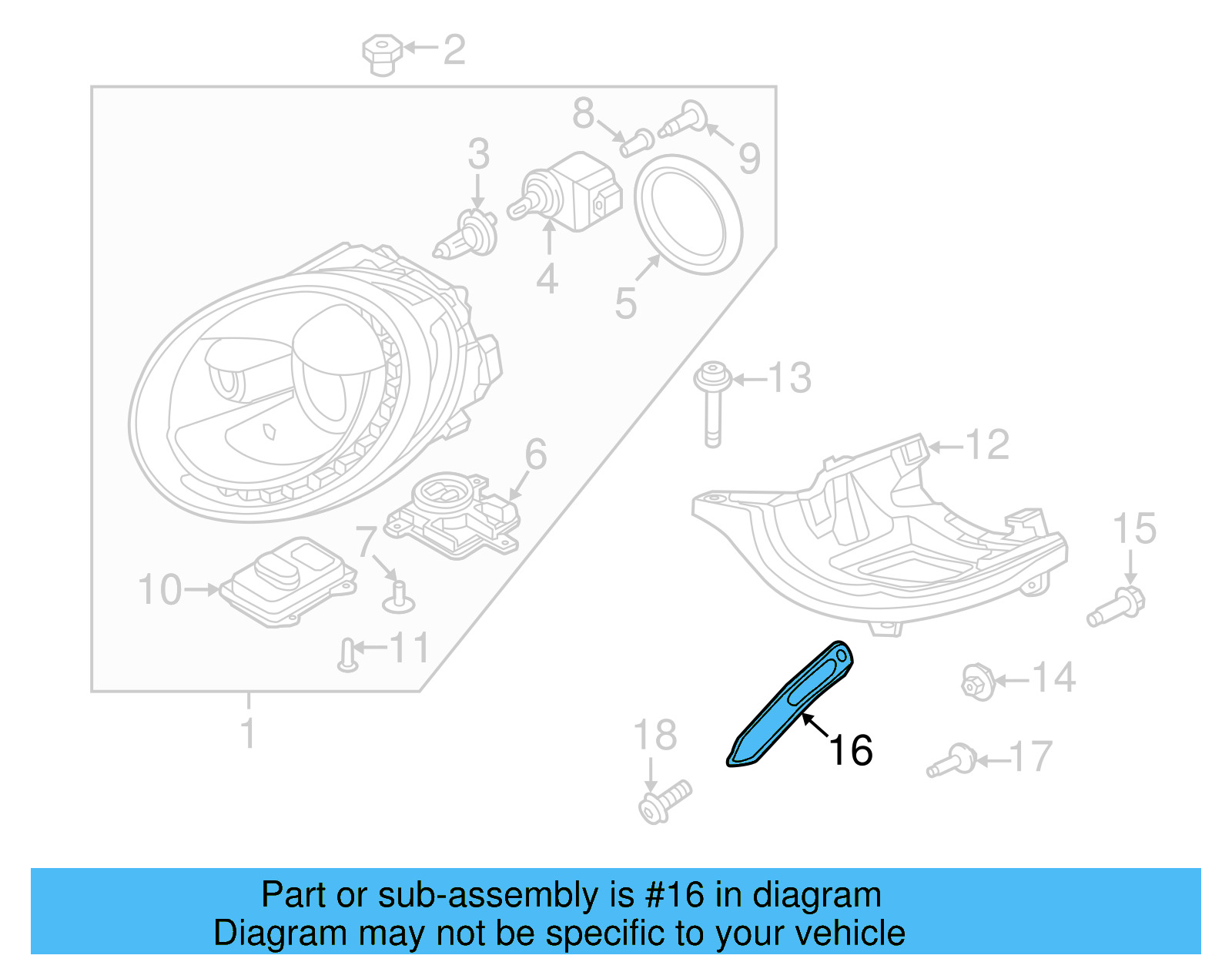 Bracket 5C5-810-437 - View 4