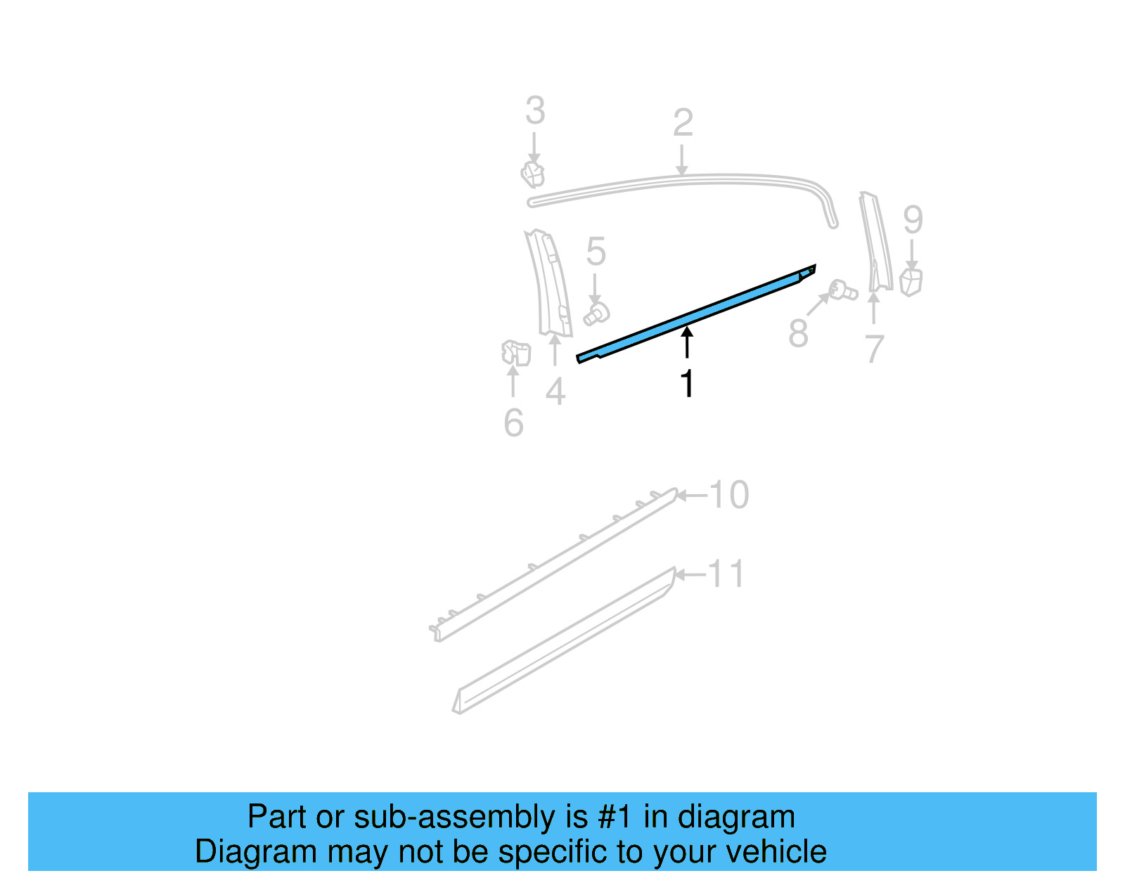Belt Weather 3AF-839-476-B-7Z7 - View 7