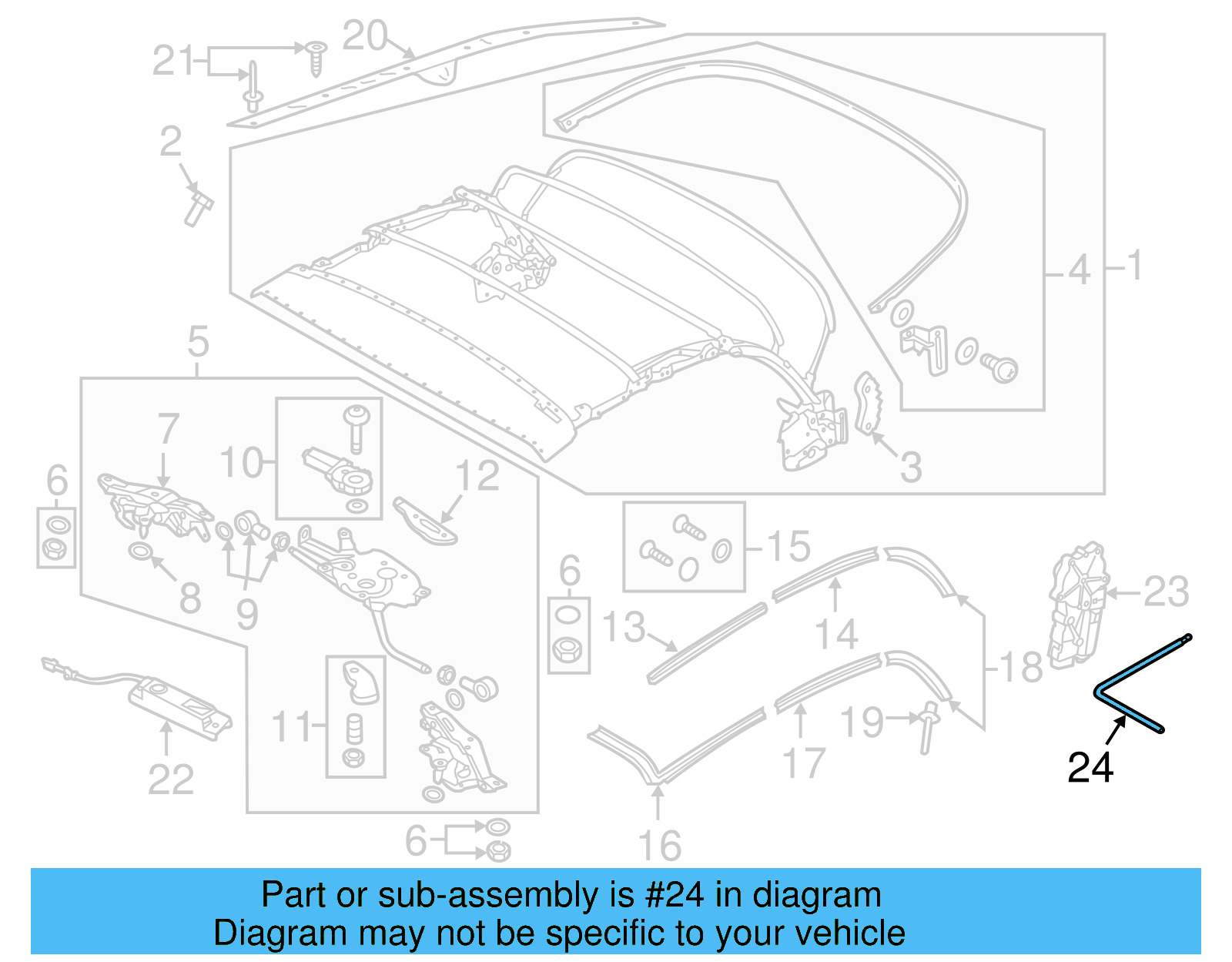Crank Handle 5C3-825-381-A - View 10