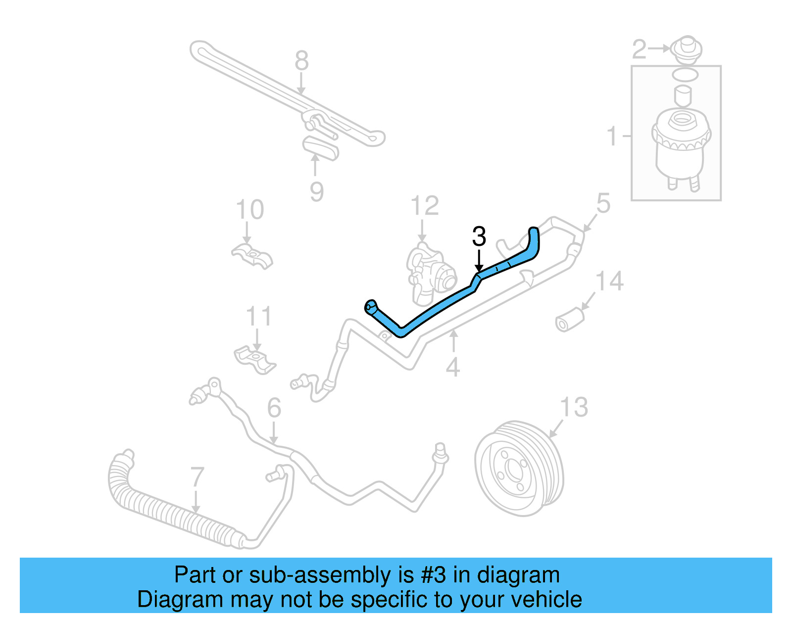 Suction Hose 701-422-881-D - View 3