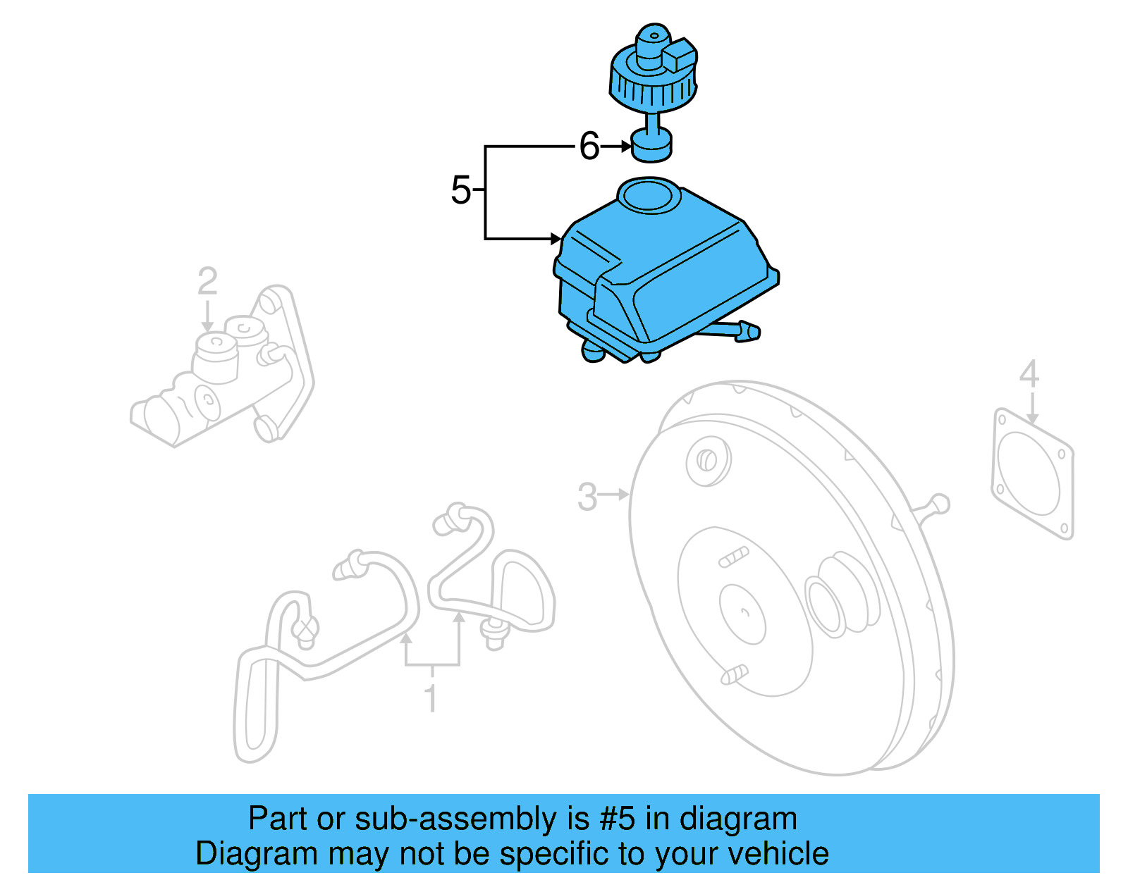 Reservoir Tank 1H1-698-301-A - View 7