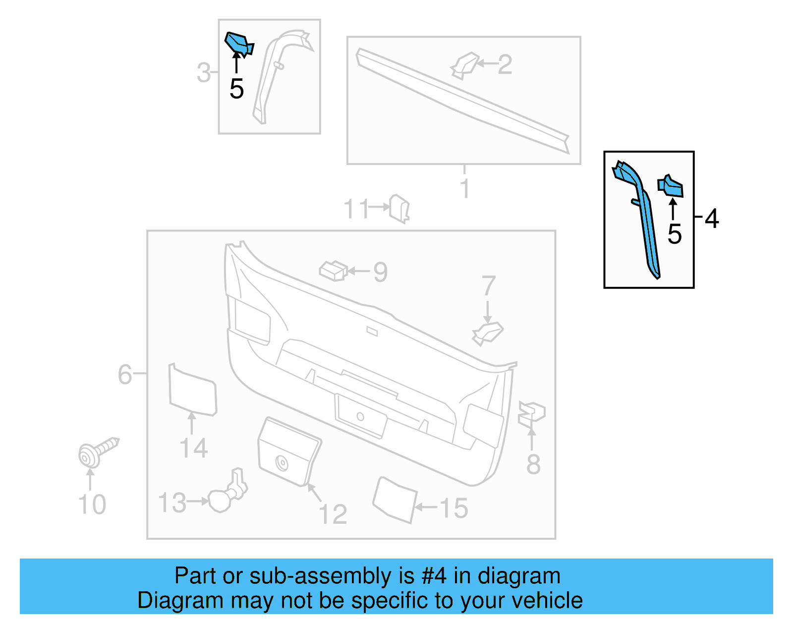 Side Trim 5GM-867-713-82V - View 10