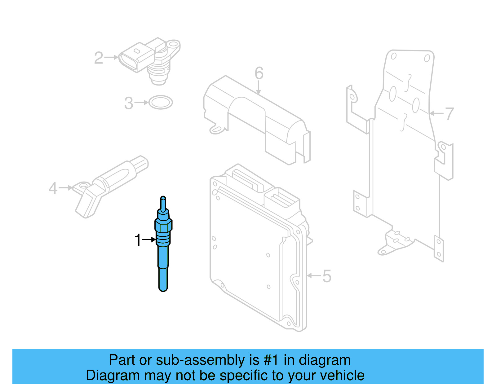 Glow Plug 059-963-319-AB - View 17