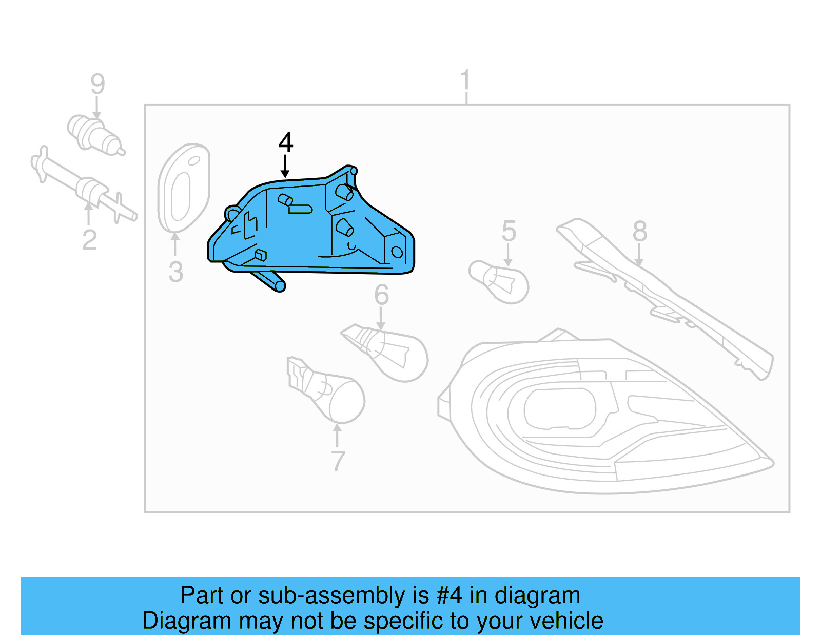 Socket Plate 5C5-945-257 - View 3