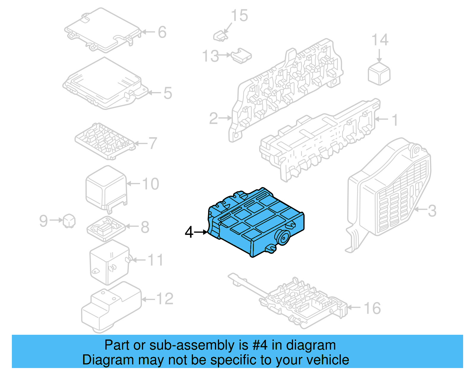 Automatic Transmission Control Module 01M-927-733-JF