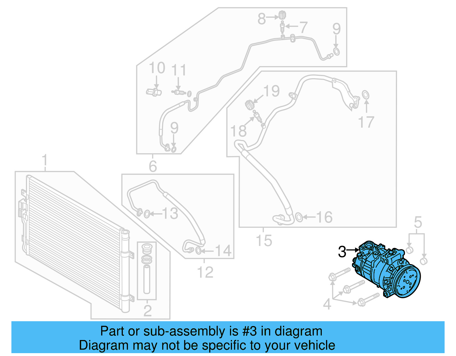 Compressor 7N0-820-803-E - View 7