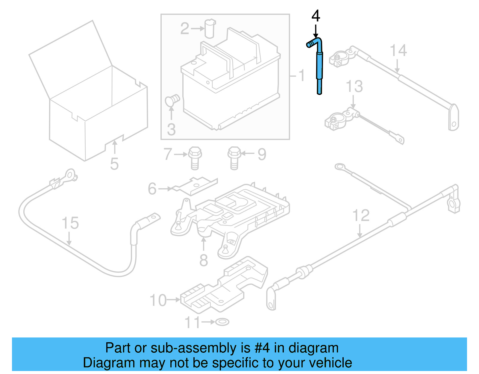 Drain Tube 3C0-915-531-A - View 10