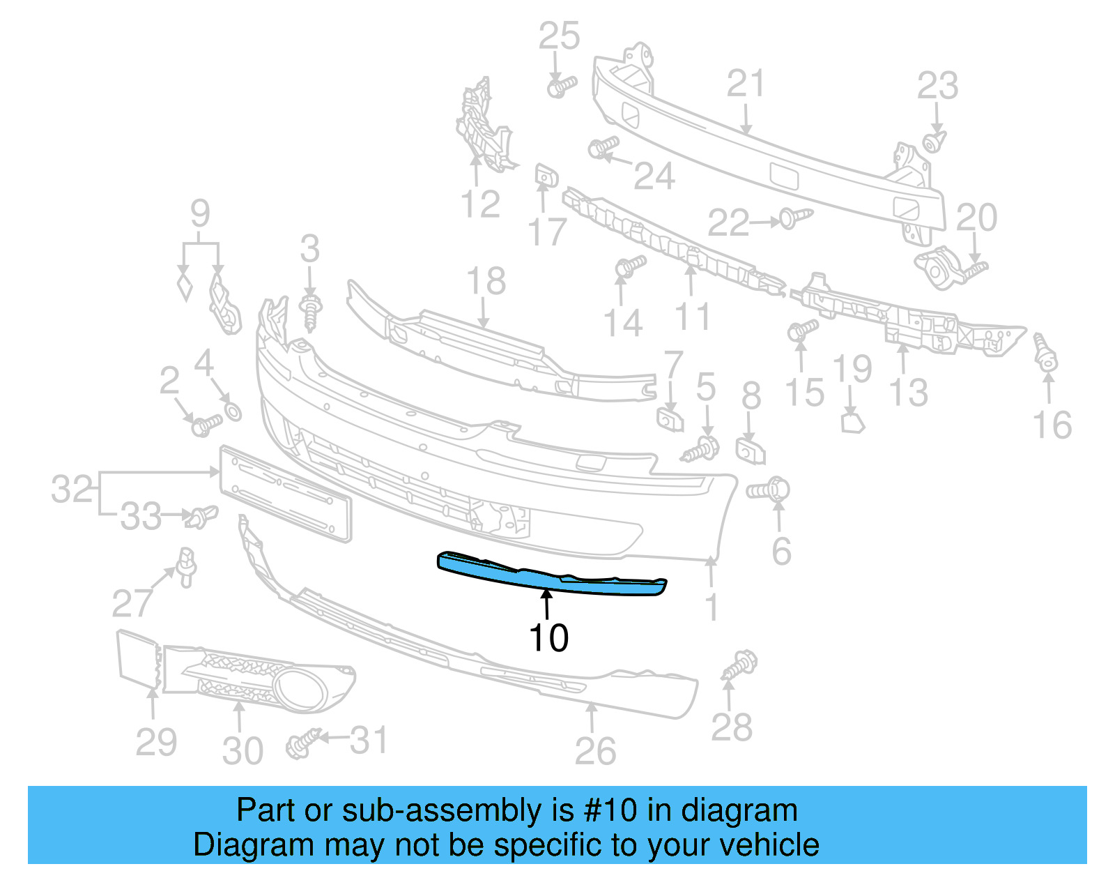 Cover Molding 3D0-807-718-D-2ZZ - View 4