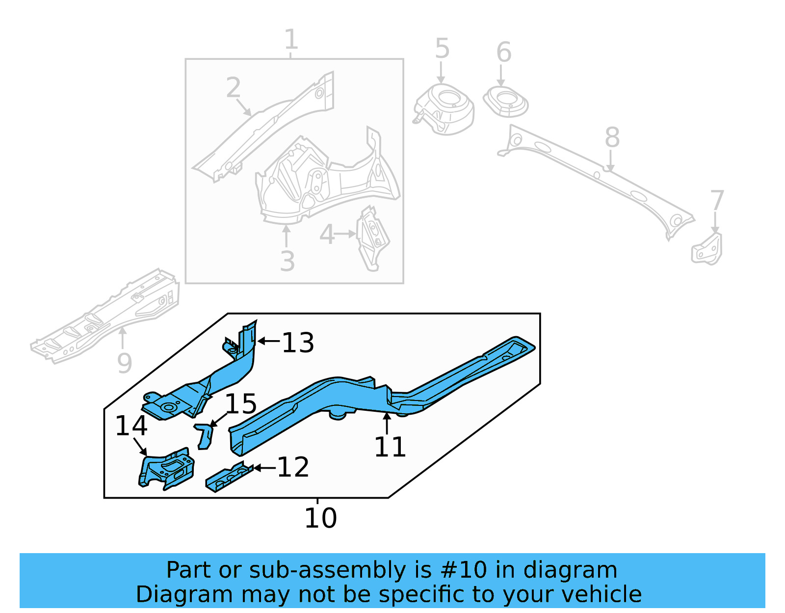 Lower Rail Assembly 561-803-092-C - View 4