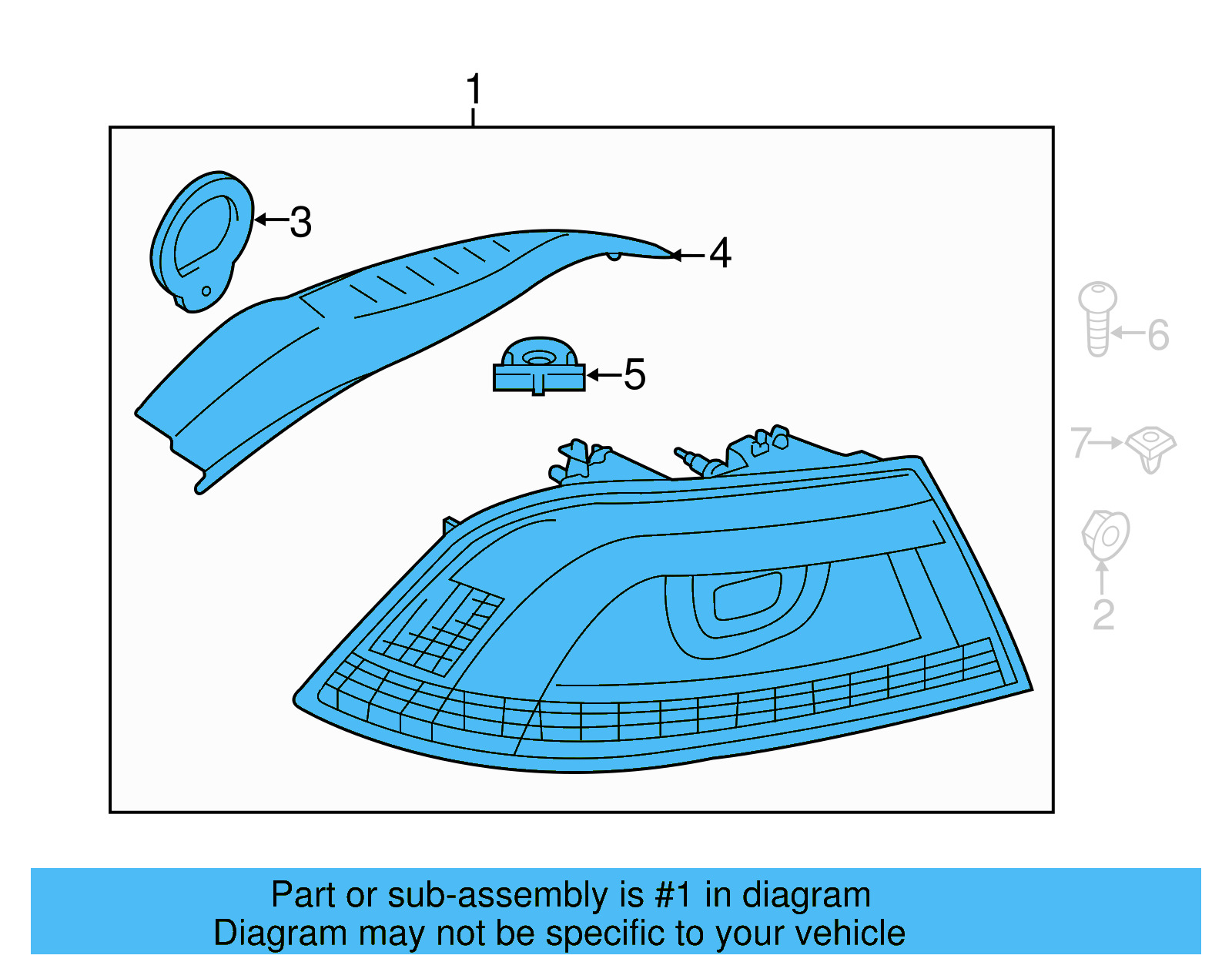 Tail Lamp Assembly 1Q0-945-096-T - View 4
