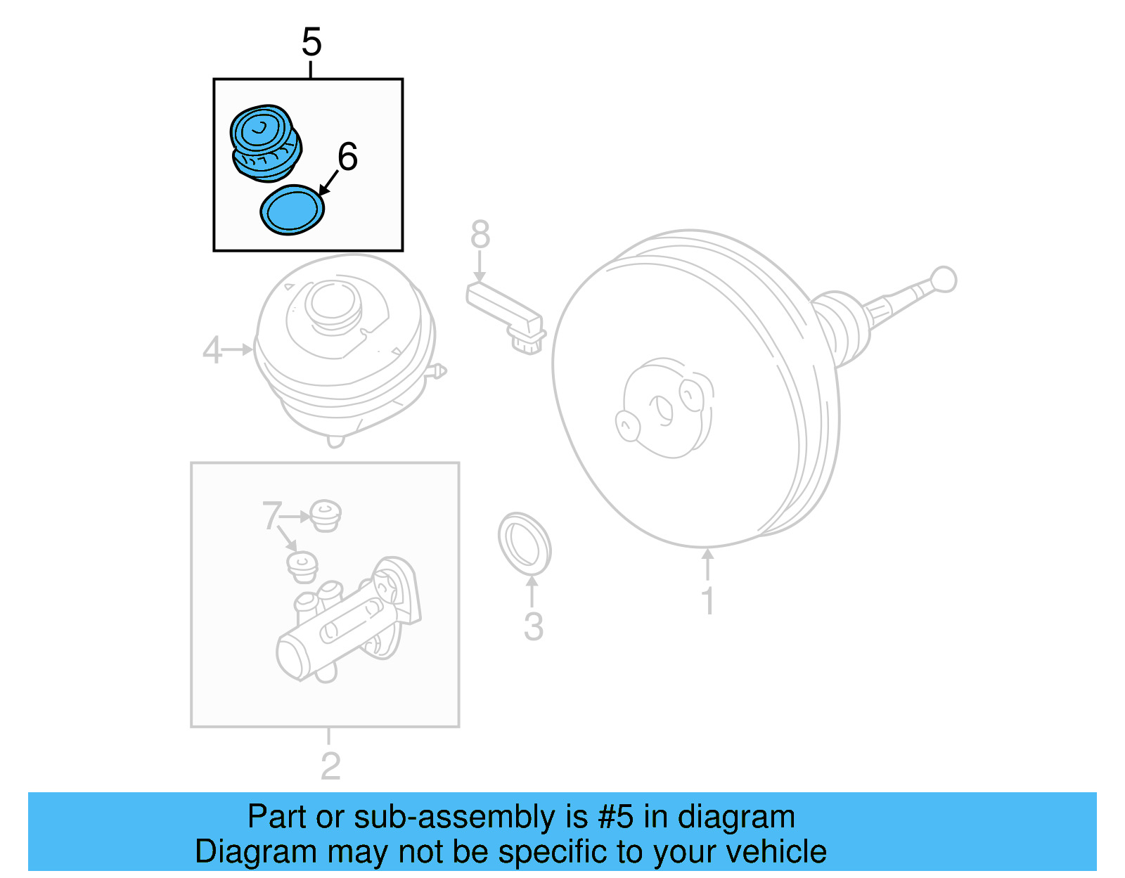 Reservoir Cap 6C0-611-349 - View 18