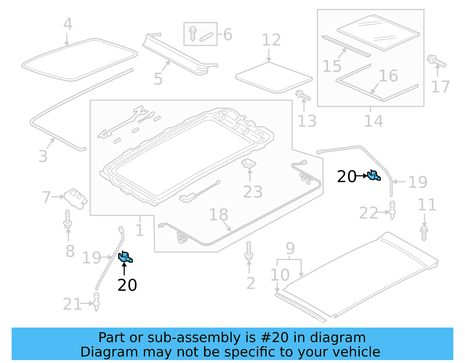 Drain Hose Holder 5G0-877-244 - View 18