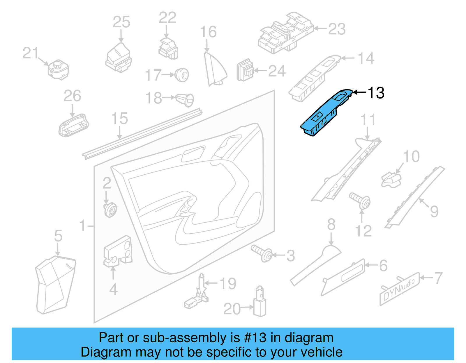 Switch Housing 5N1-867-256-A-81U - View 2