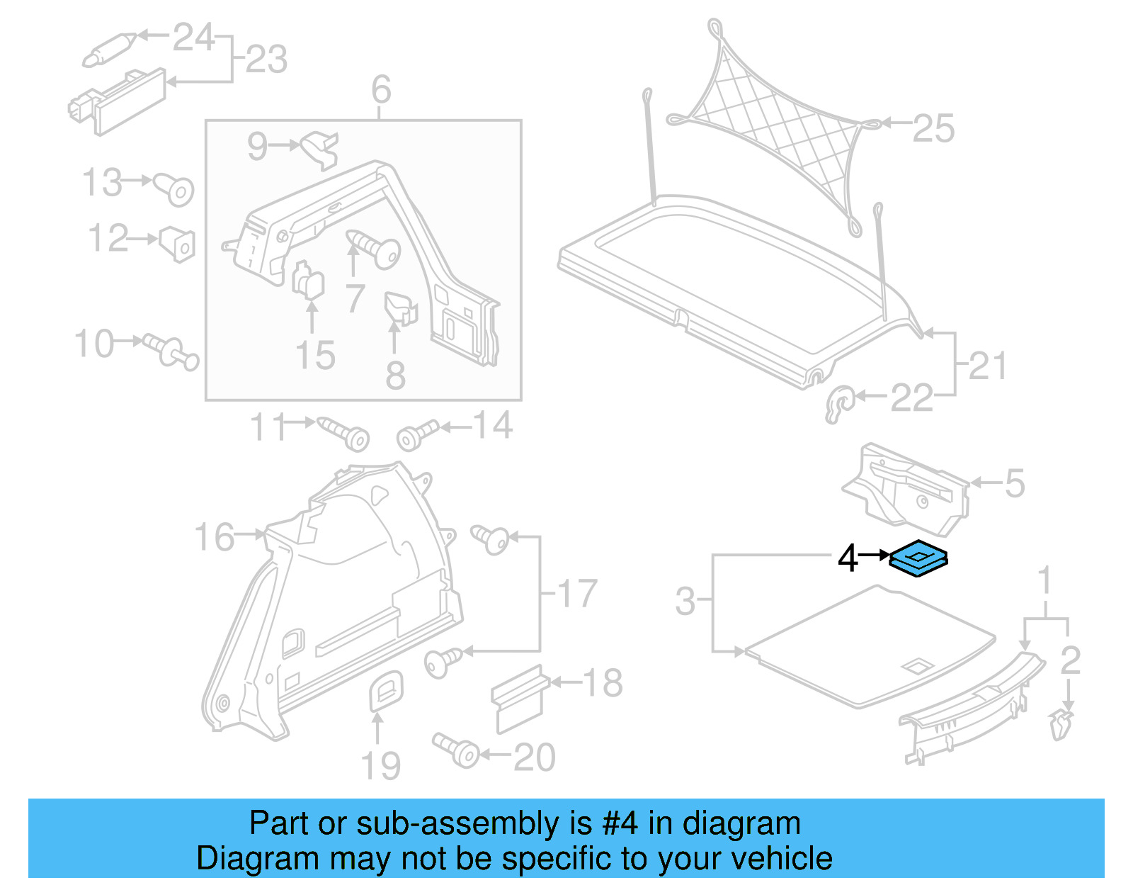 Spare Cover Handle 5N0-887-183-9B9 - View 19
