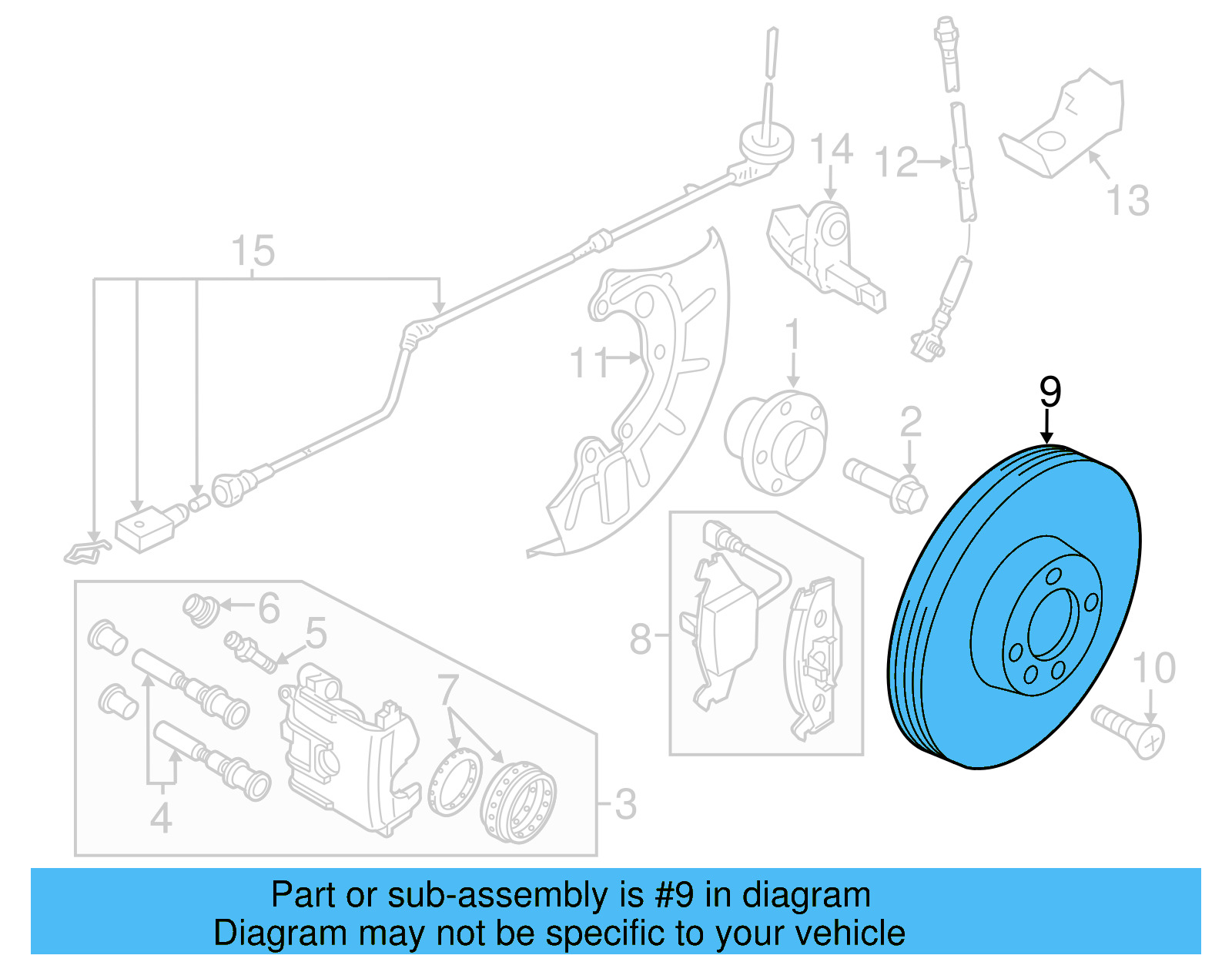 Rotor 5C0-615-301-C - View 10