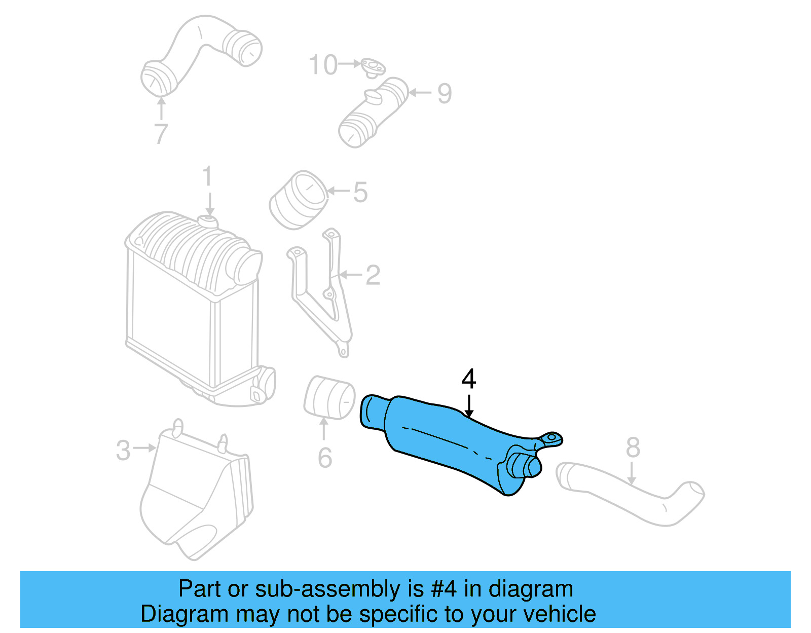 Air Tube 1J0-145-840-G - View 15