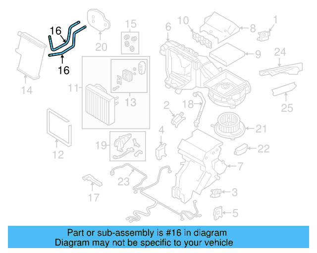 Water Pipe 3QF-819-857-B - View 8