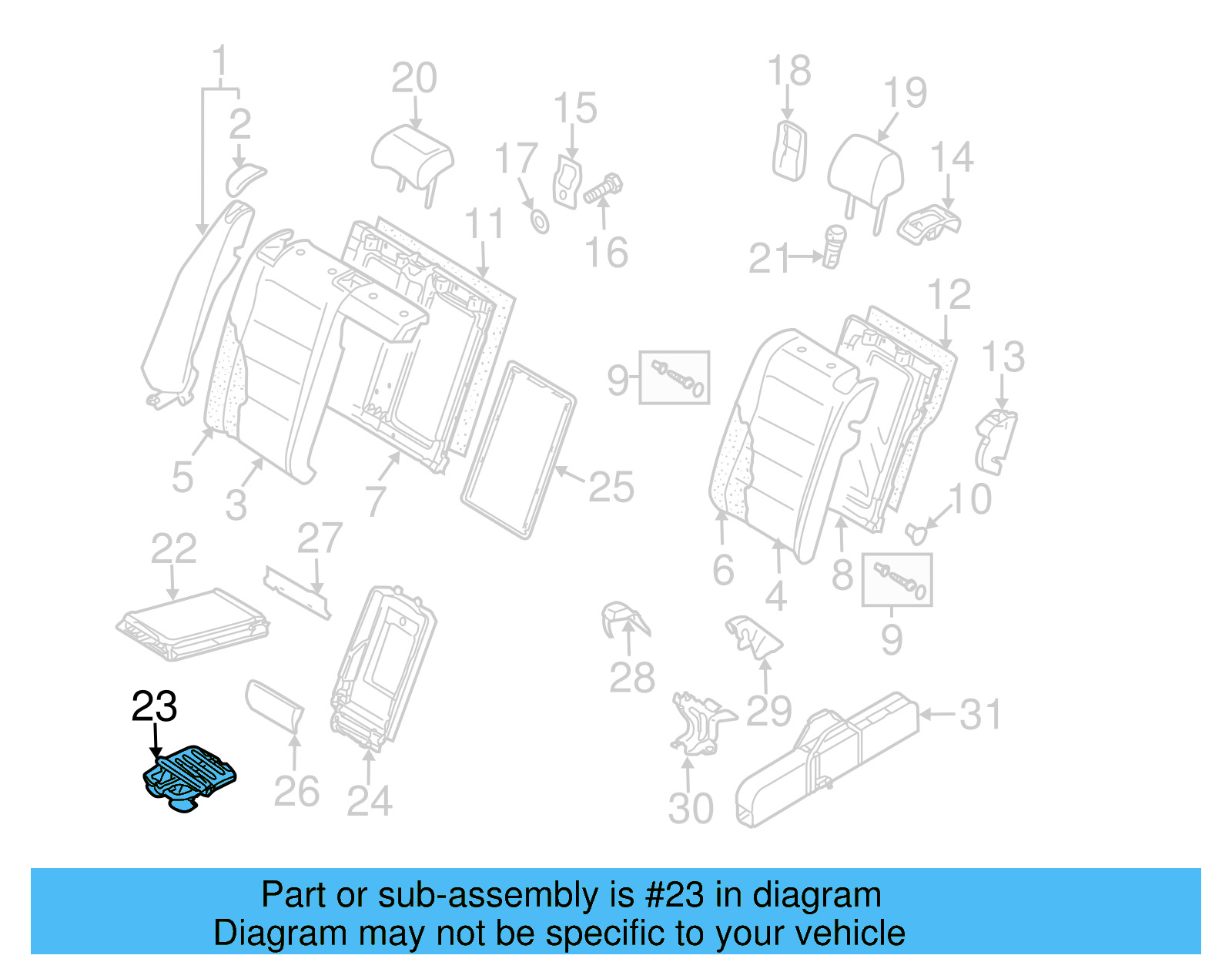 Cup Holder 1K5-885-995-82V - View 13