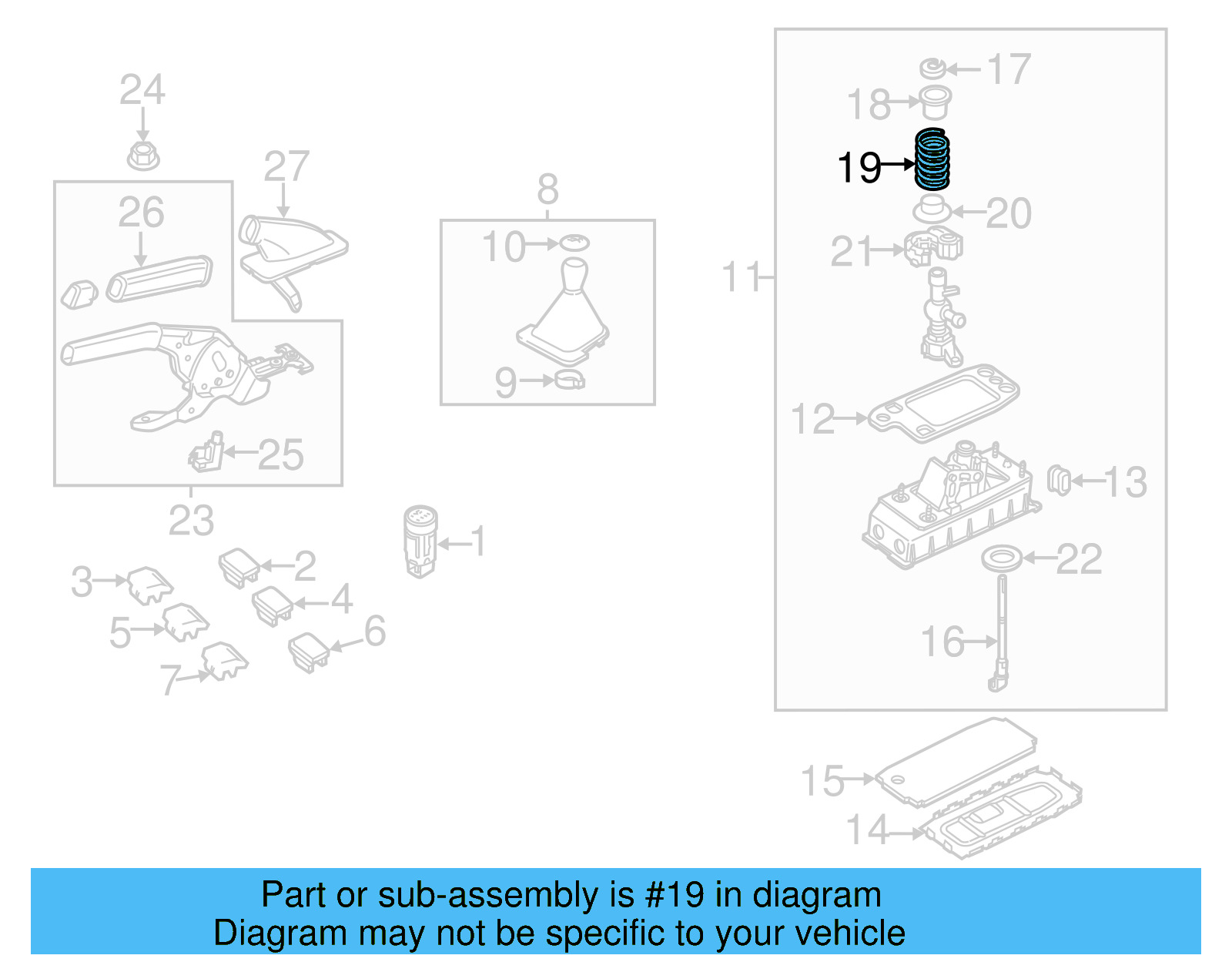 Spring 1J0-711-197-A - View 25