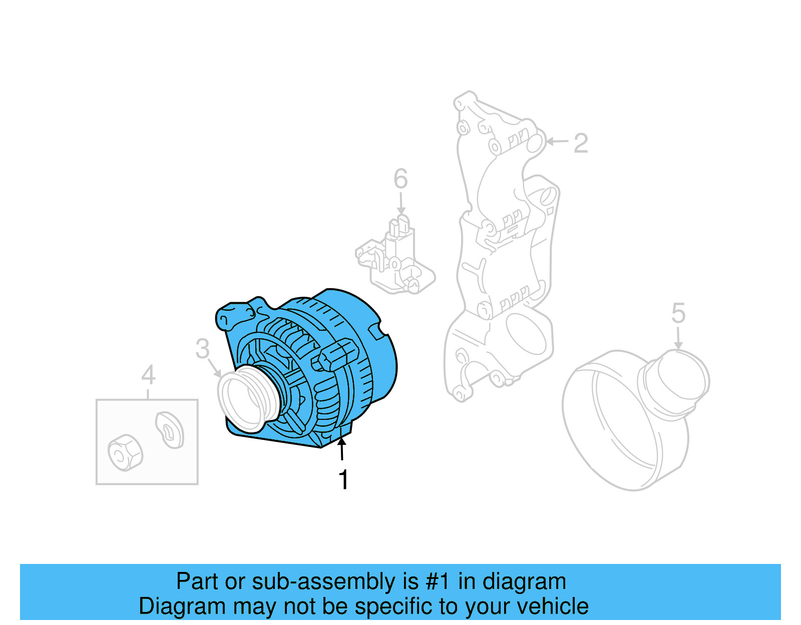 Alternator 028-903-028-DX - View 6