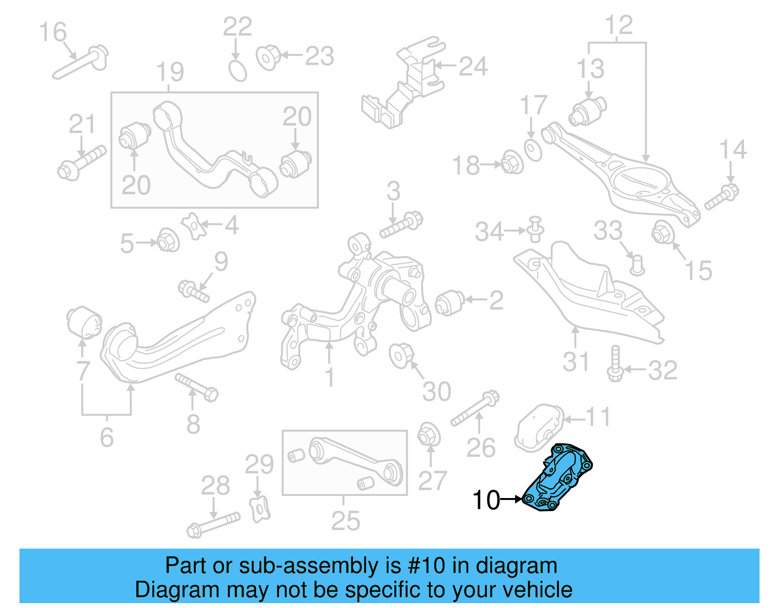 Bracket 1K0-505-130-L - View 62