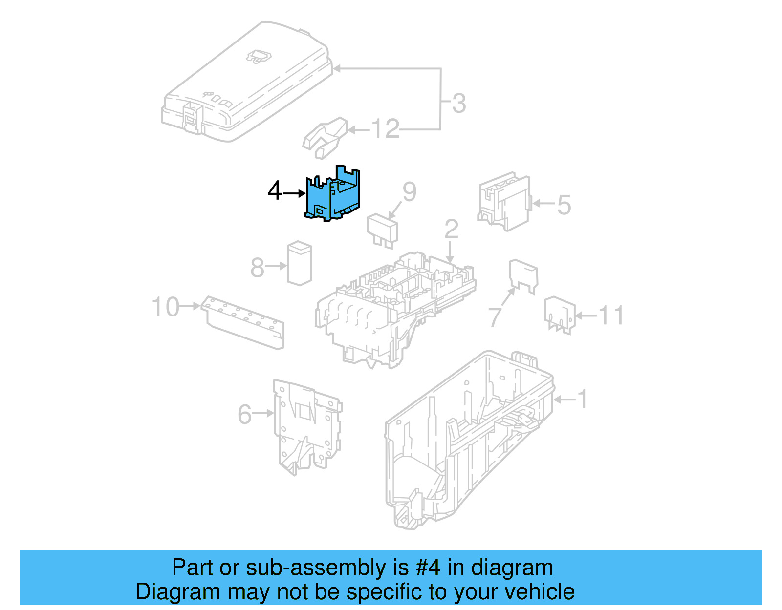 Relay Plate 5QA-937-507 - View 18