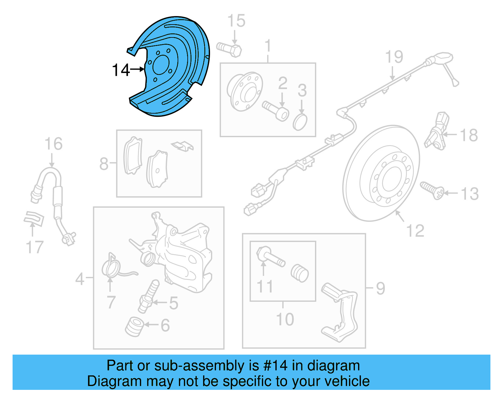 Splash Shield 5Q0-615-611-T - View 5