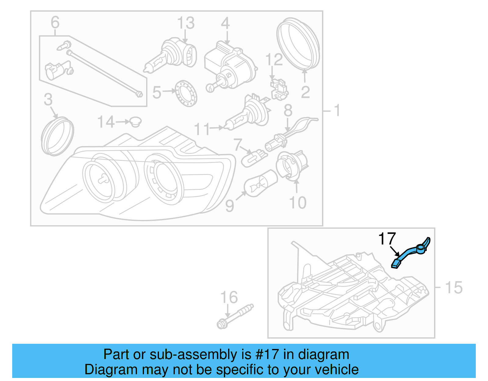 Release Lever 7L6-941-725 - View 5