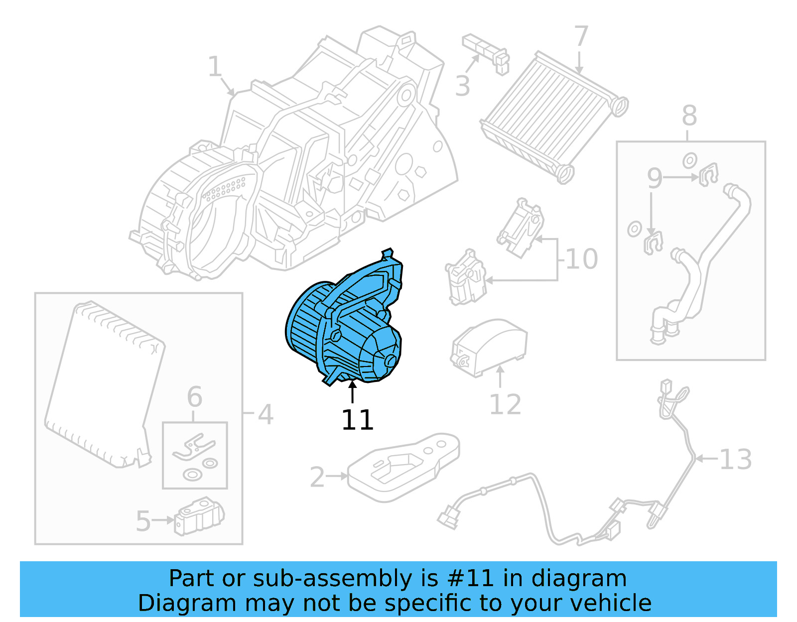 Blower Motor 3QF-819-021-B - View 5