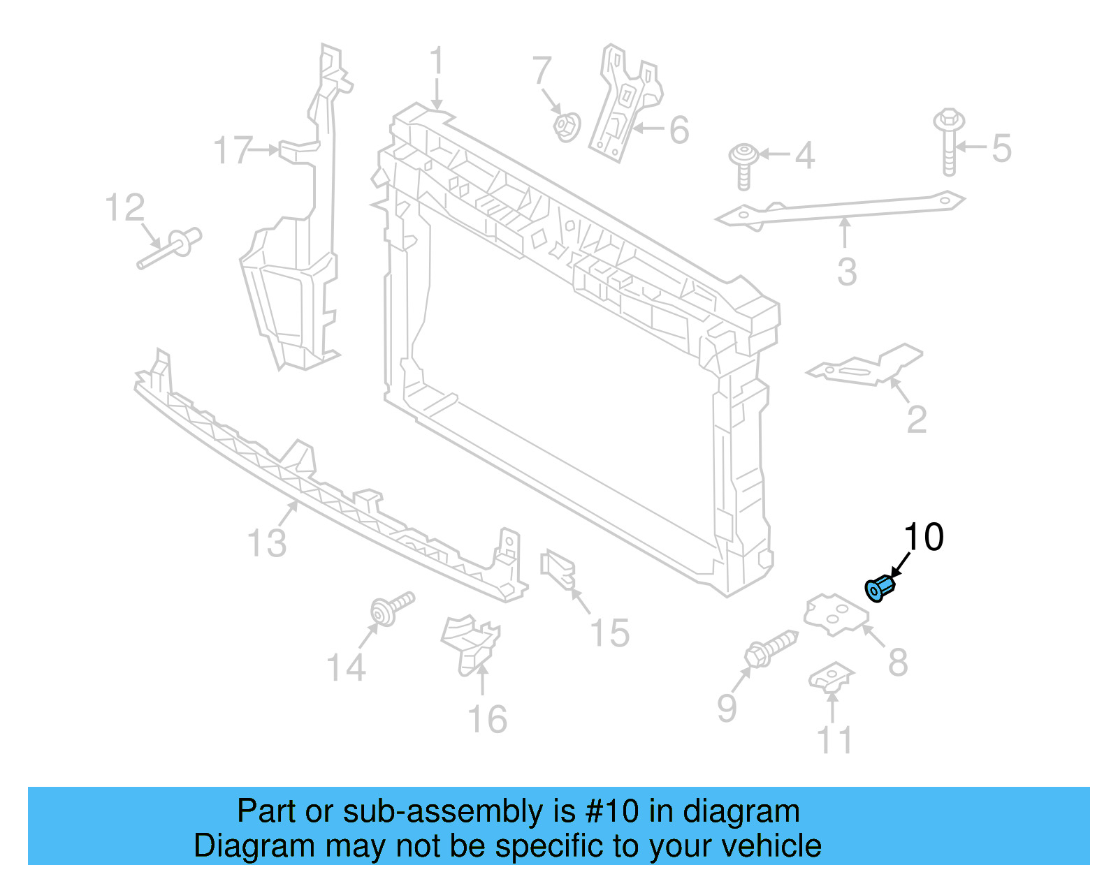 Repair Bracket Nut WHT-002-535 - View 13