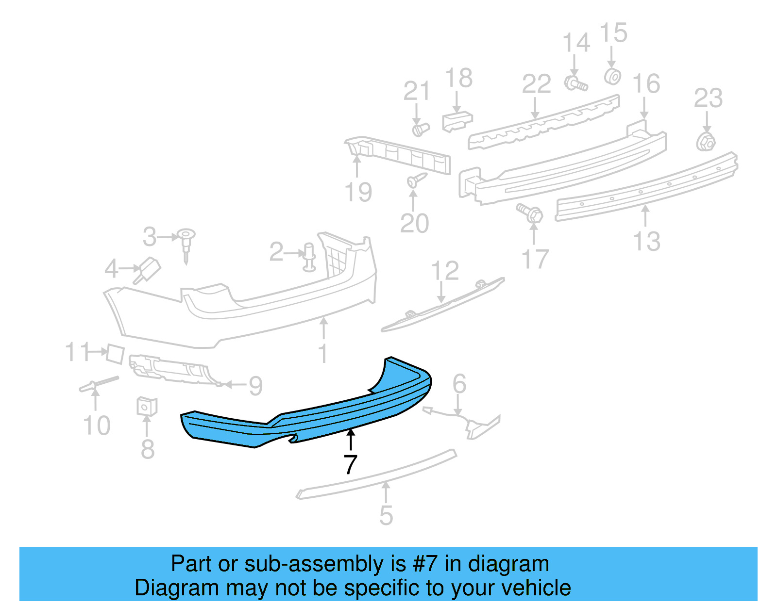 Spoiler 1K5-807-521-B-9B9 - View 7