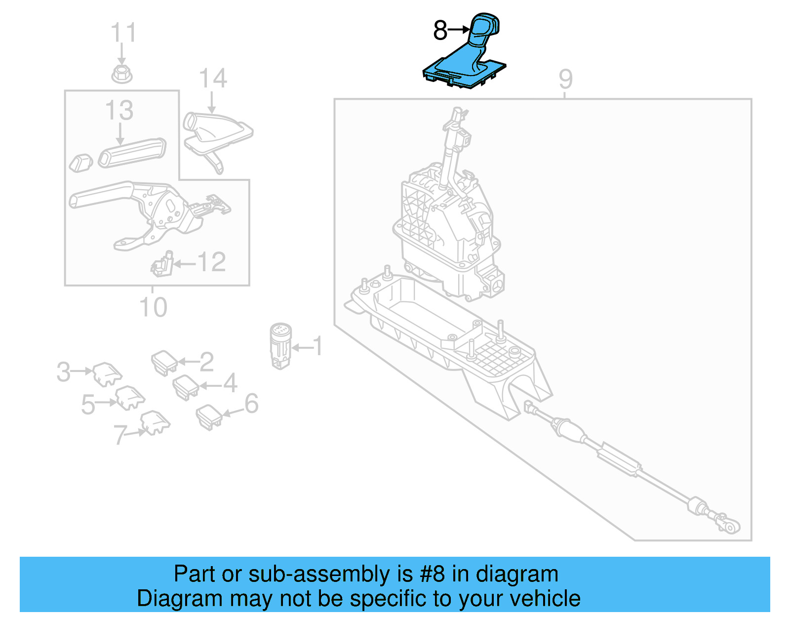 Shift Knob 561-713-203-L-UMF