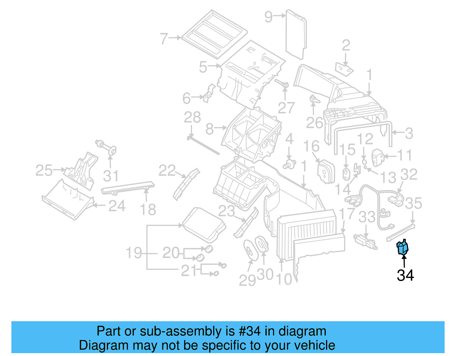 Adjust Motor 7L0-907-511-AB - View 4