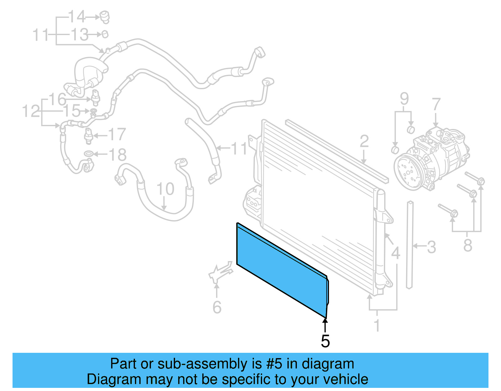 Air Grille 1JM-820-746 - View 11