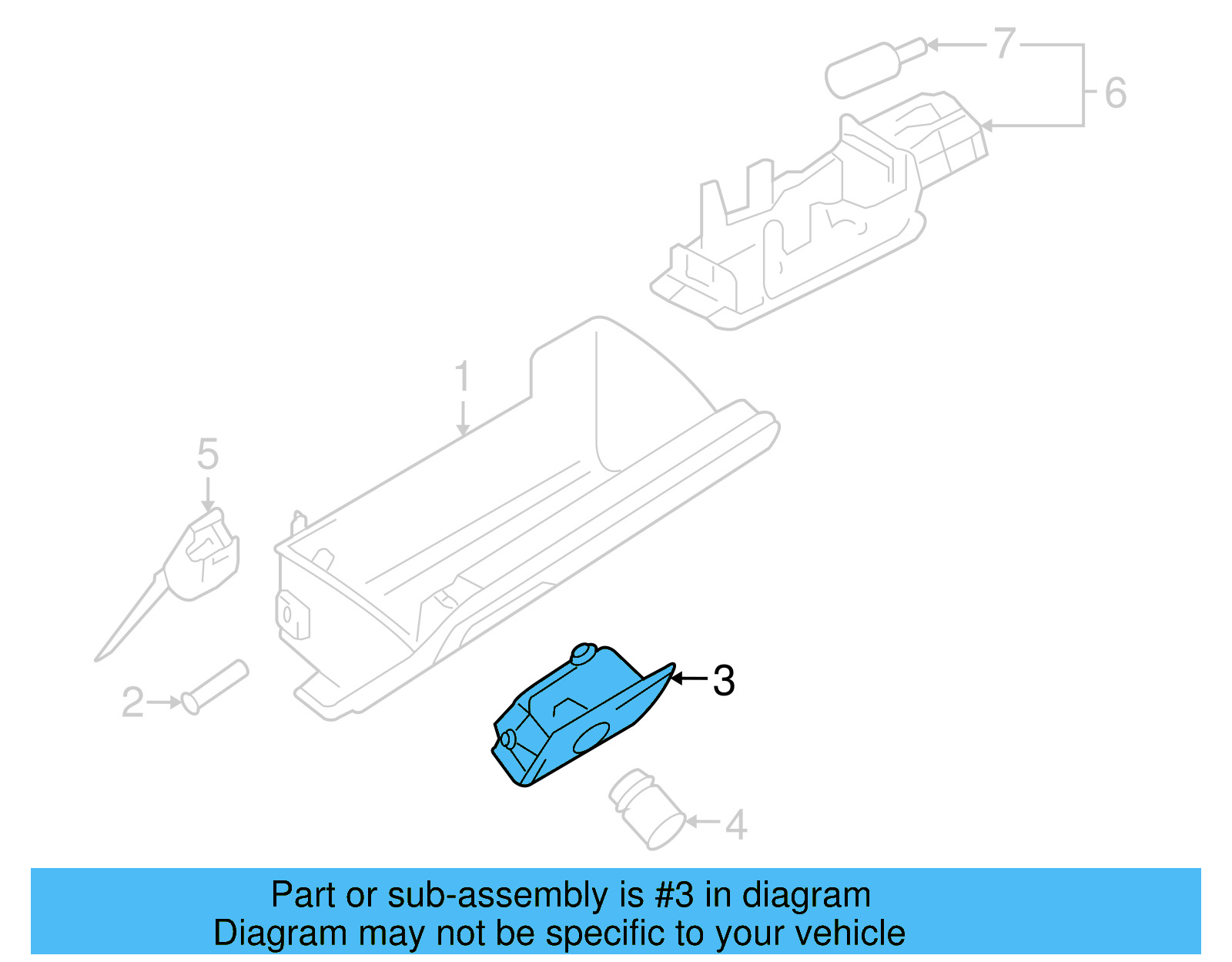 Handle 1K1-857-147-E-7R3 - View 4