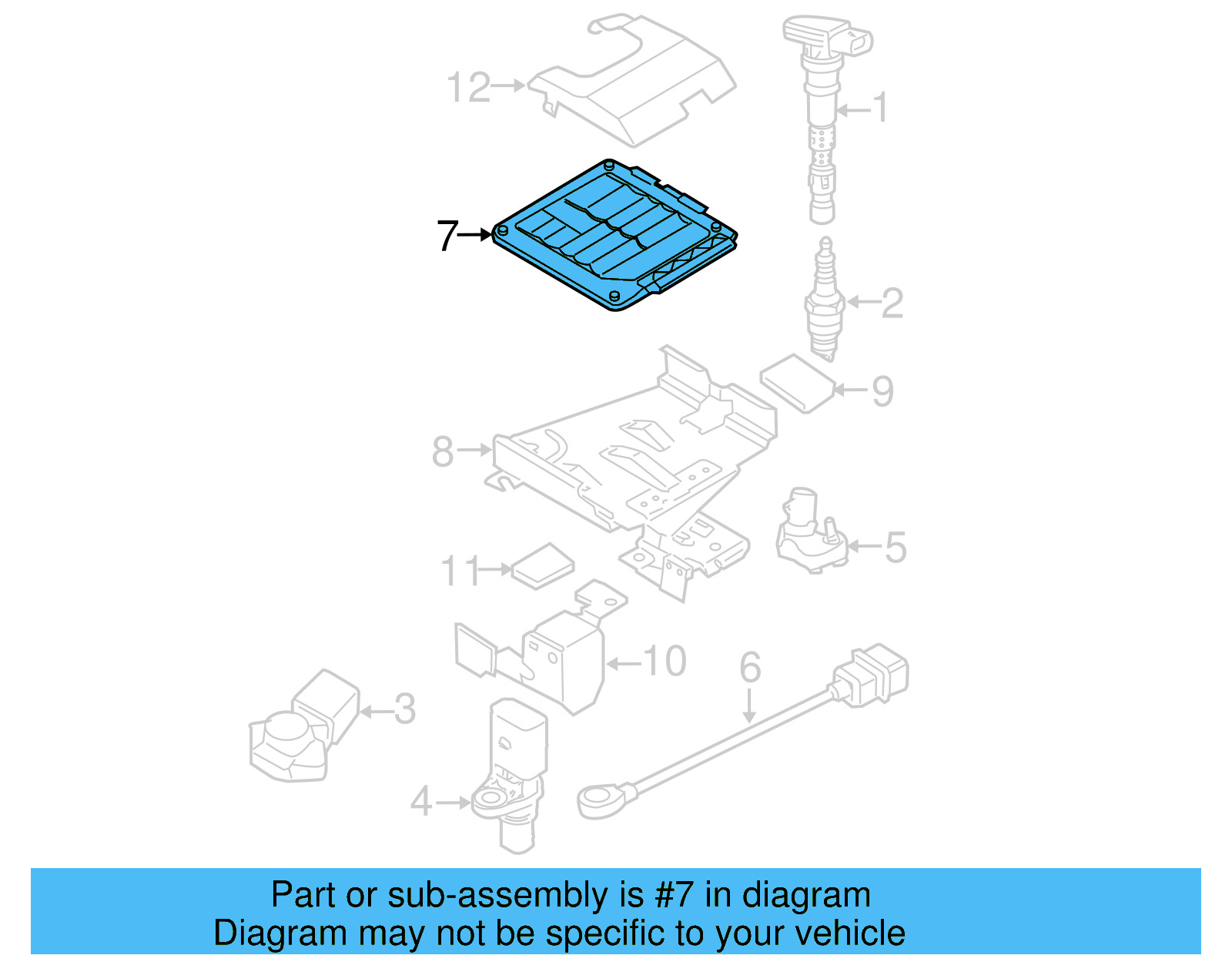 ECM 1K0-907-115-B - View 8