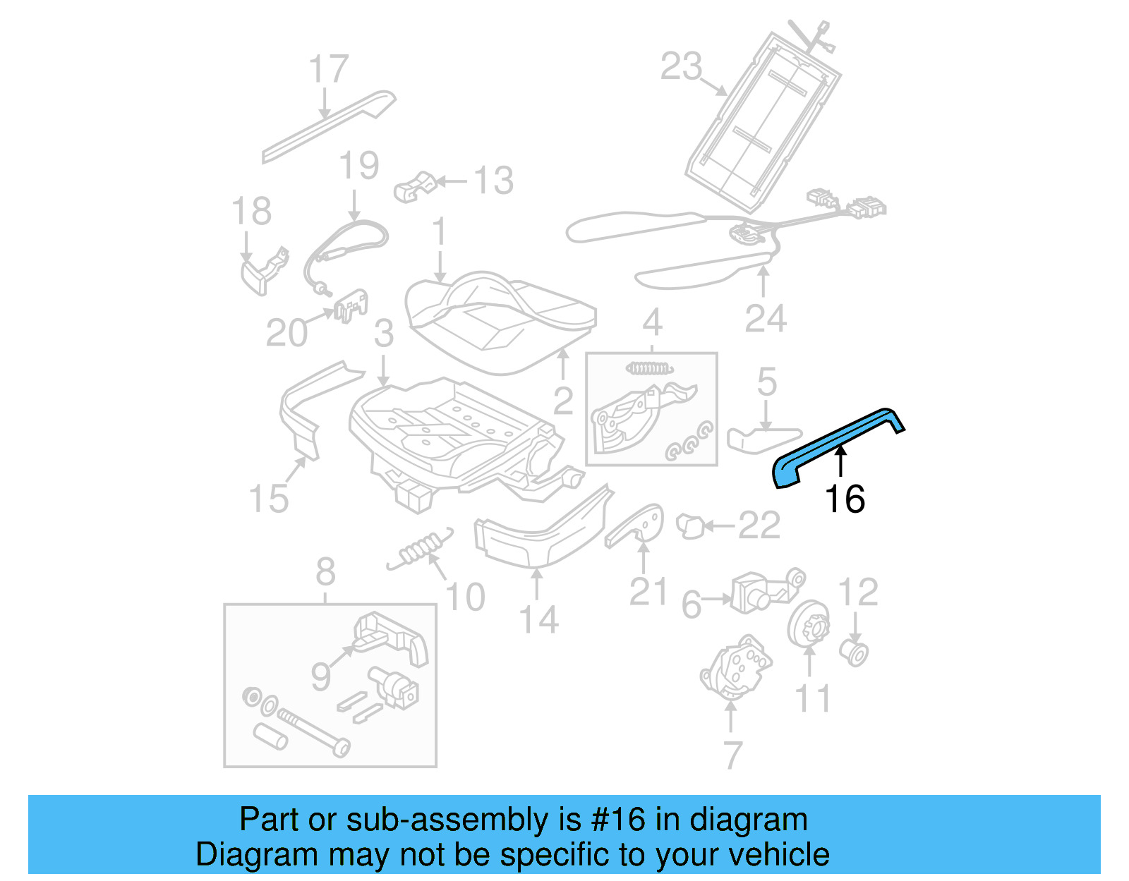 Channel Cover 1J0-881-348-F-71N - View 27