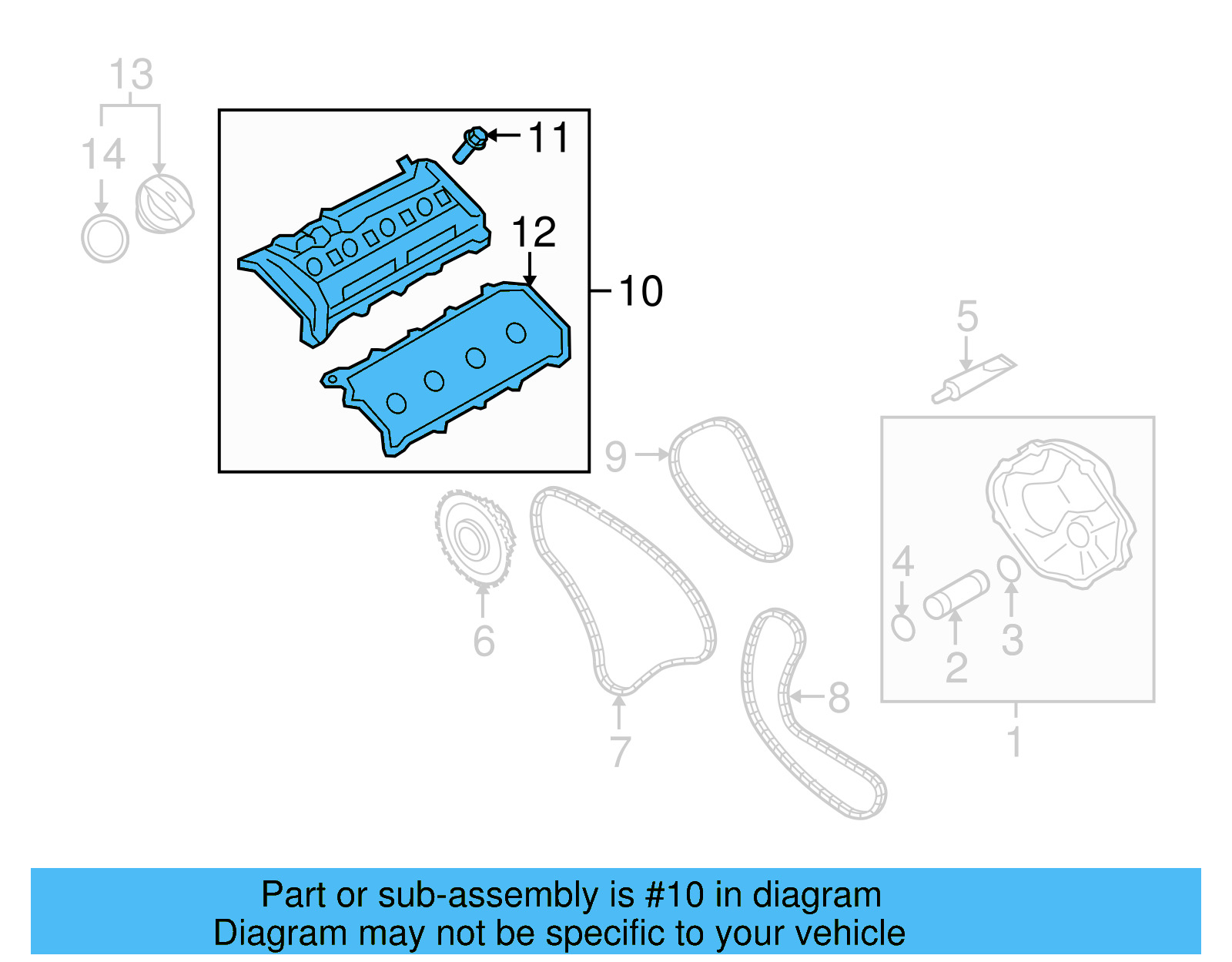 Valve Cover 079-103-472-AF - View 9