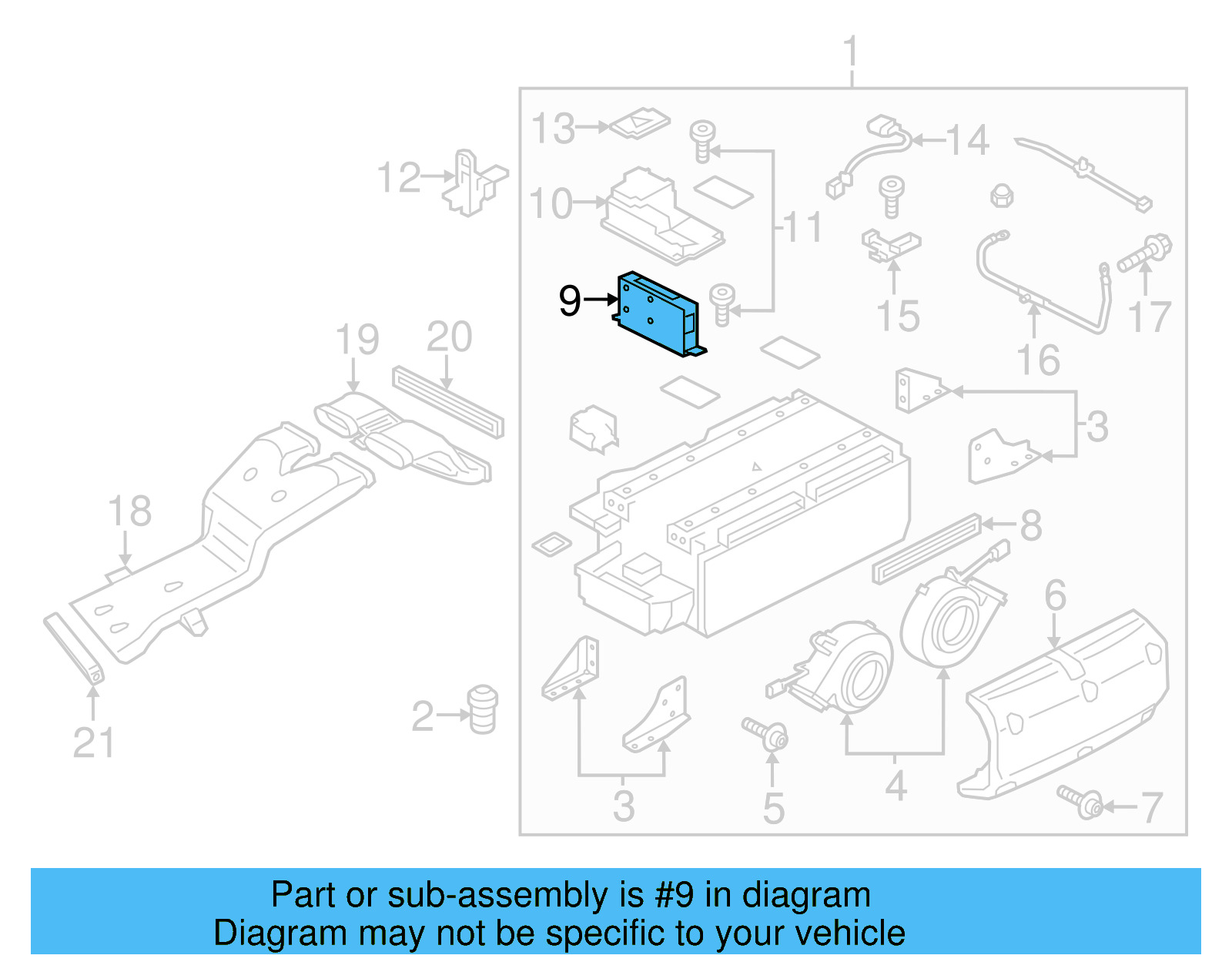 Control Module 7P0-915-182-E - View 5