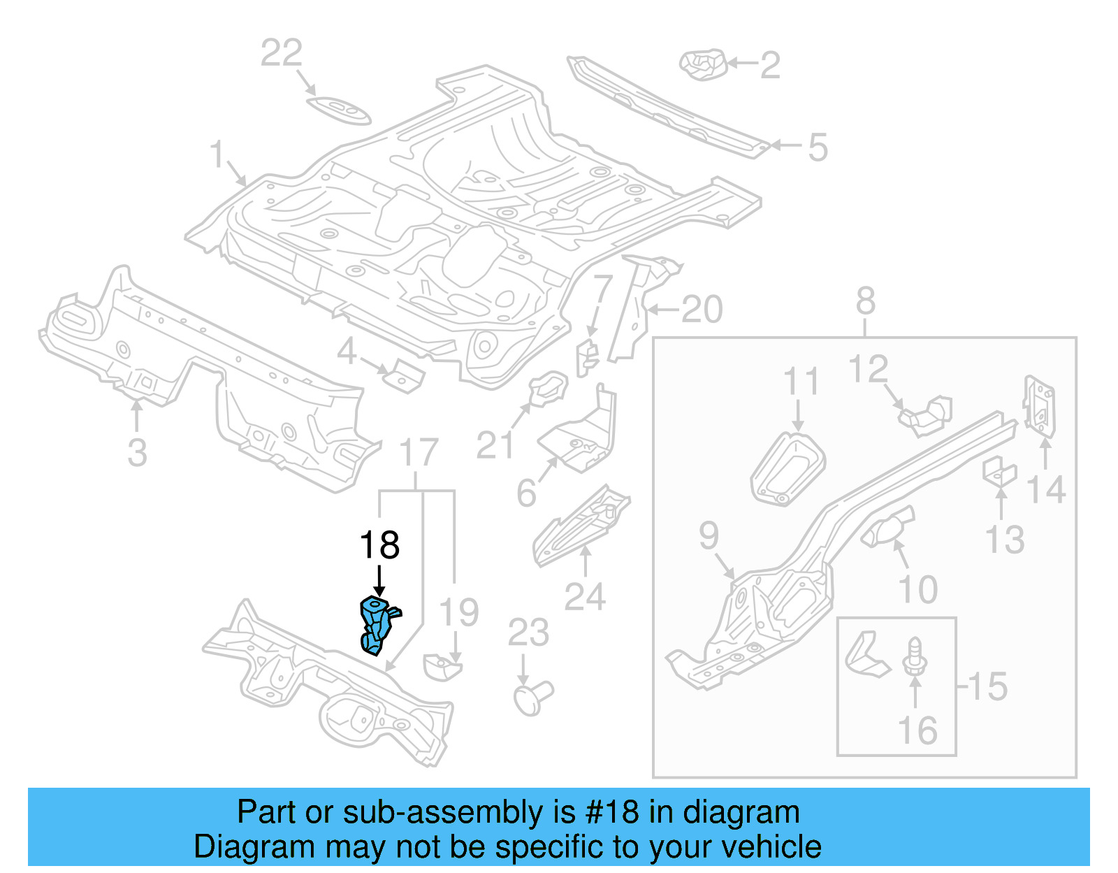 Mount Bracket 5Q0-813-727-C - View 23