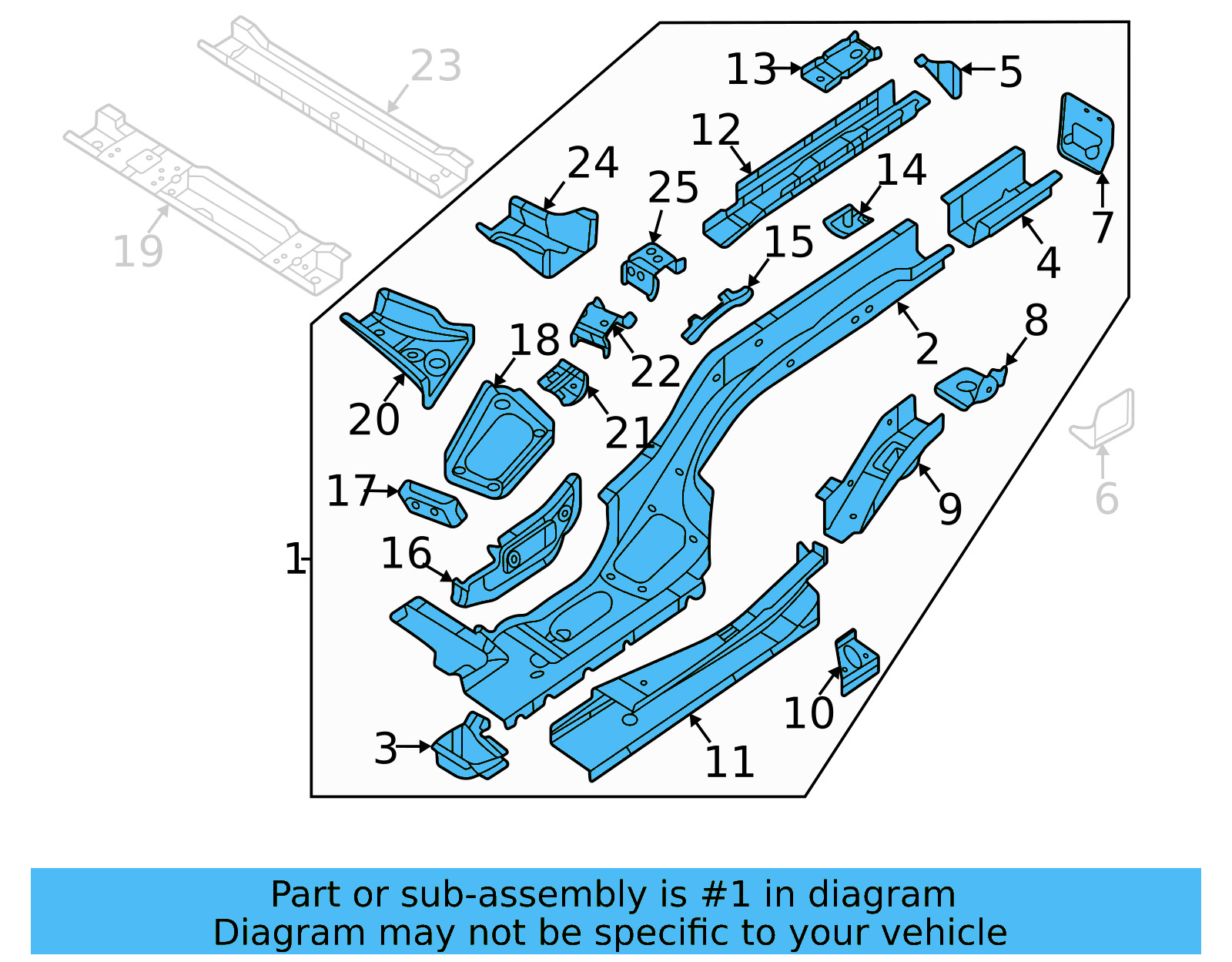 Rail Assembly 3QF-803-501-A - View 3