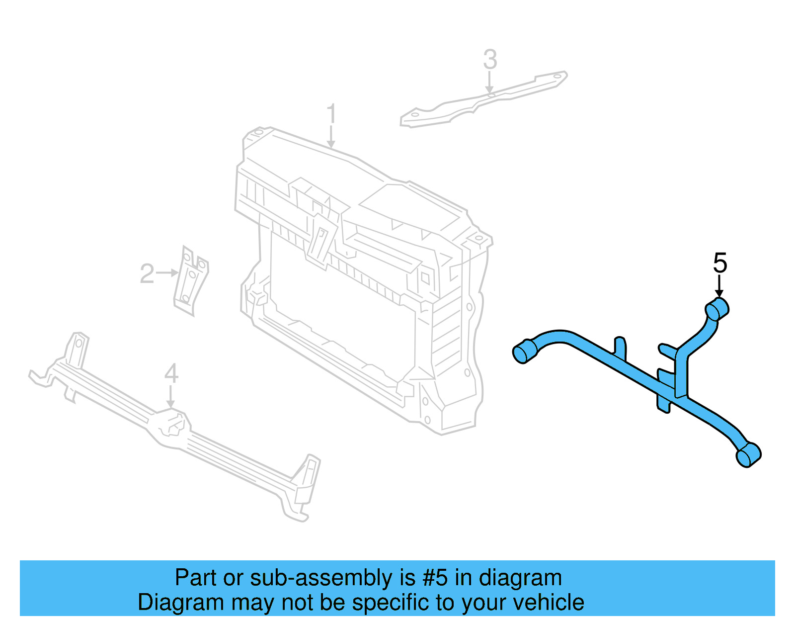 Reinforcement 5C6-803-185 - View 5