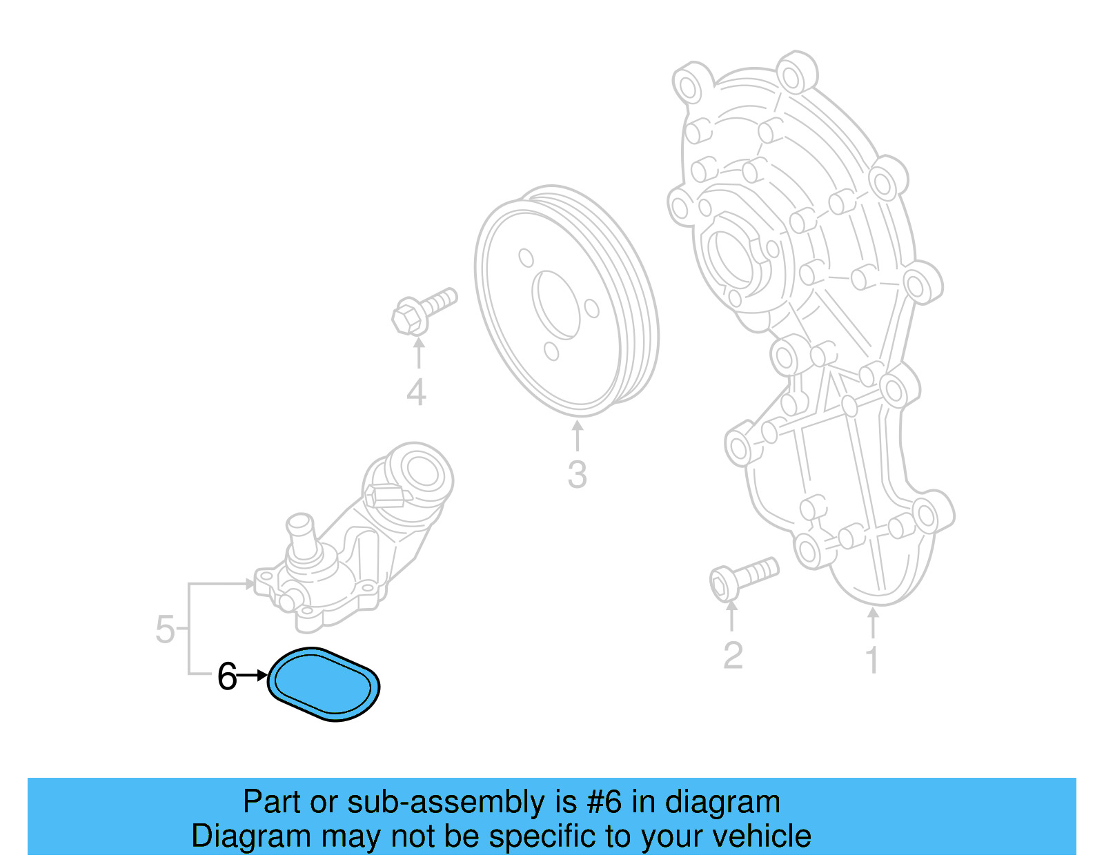 Thermostat Unit Seal 059-121-149-B - View 9