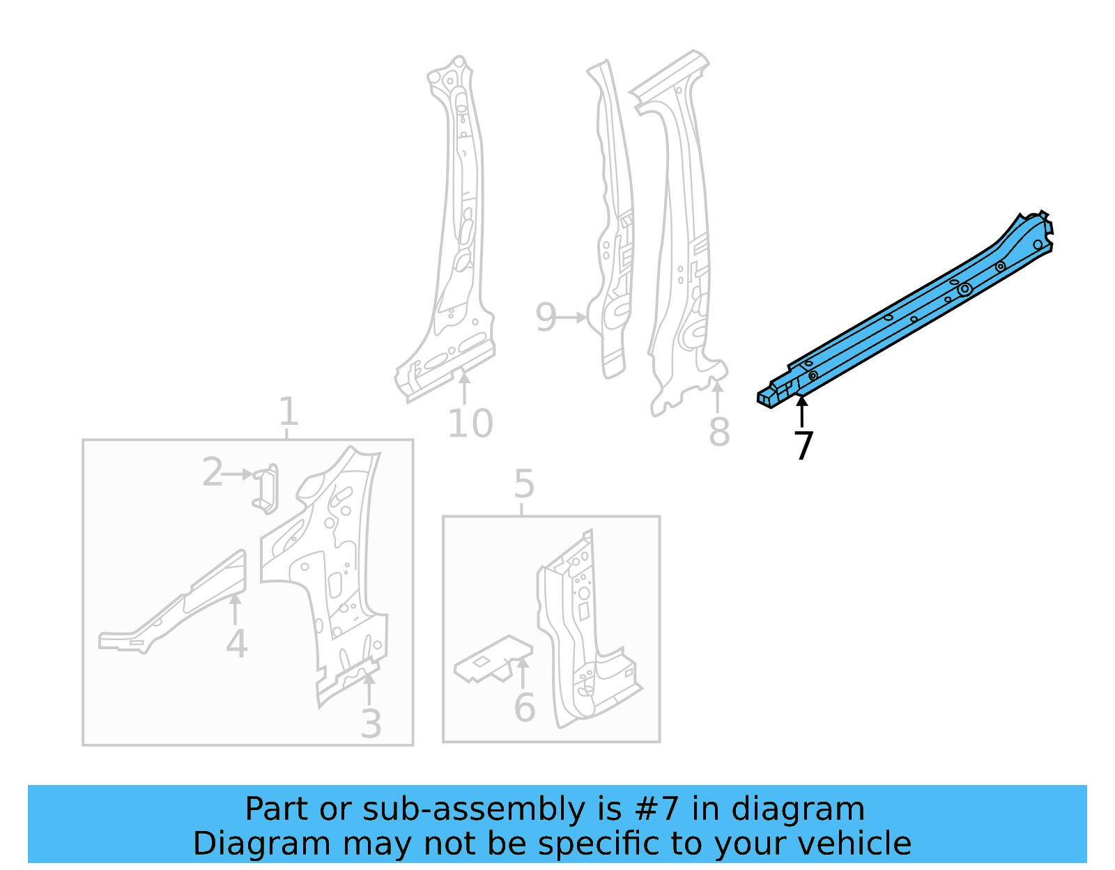 Inner Rocker 17A-809-377 - View 4