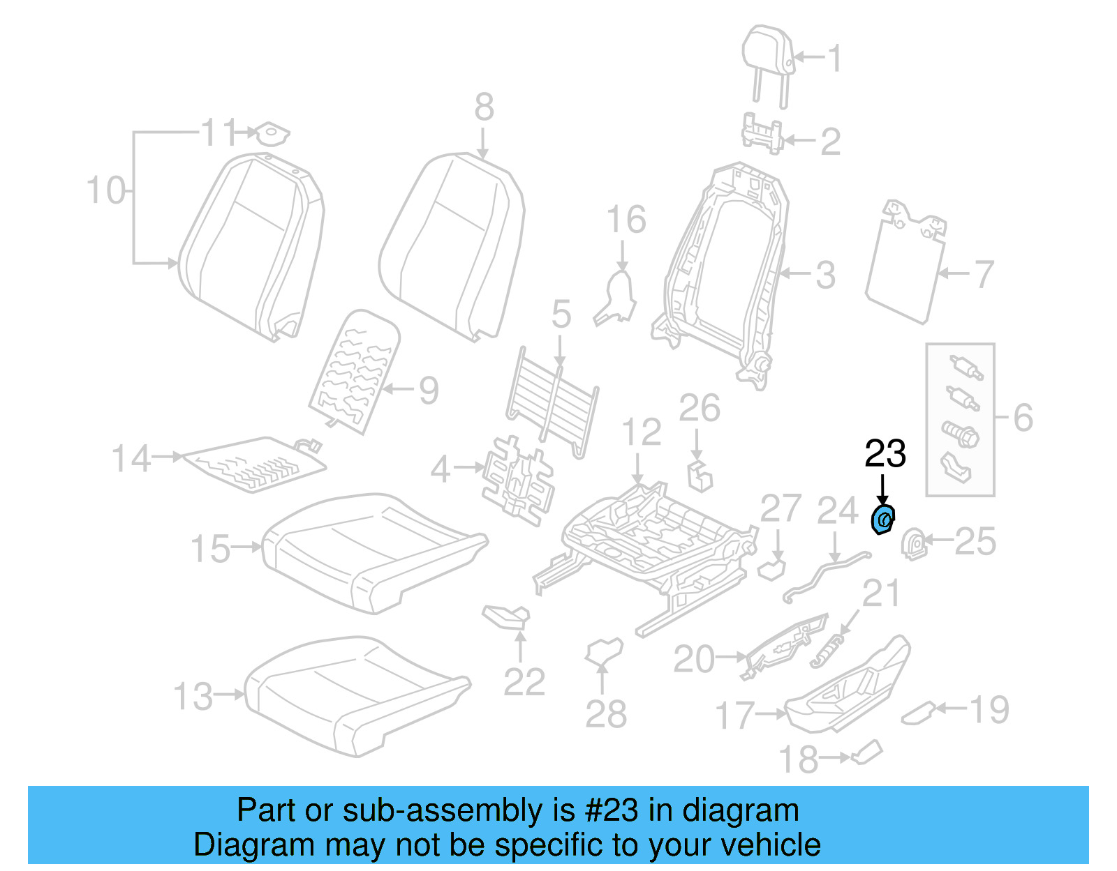 Adjuster 5C6-882-378 - View 24