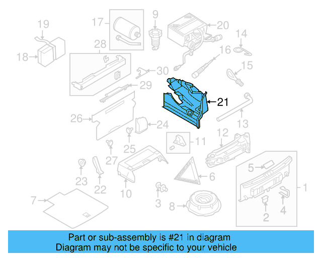 Side Trim Panel 1Q0-867-427-N-1BS