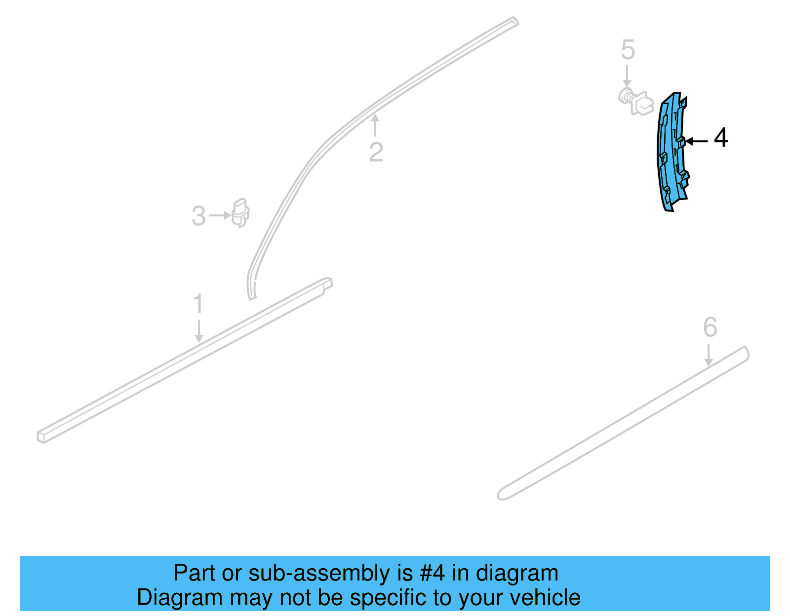 Applique 561-837-901-A-041 - View 3