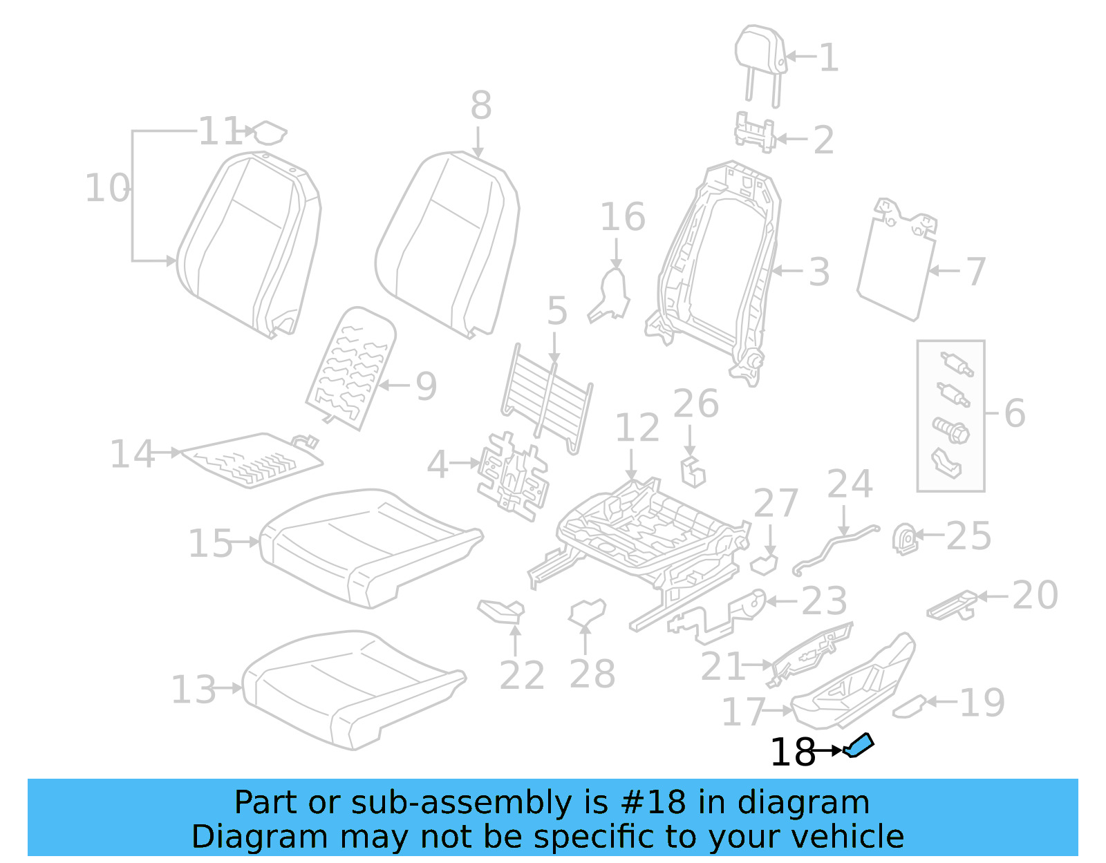 Side Cover Cap 3CN-881-638-82V - View 5