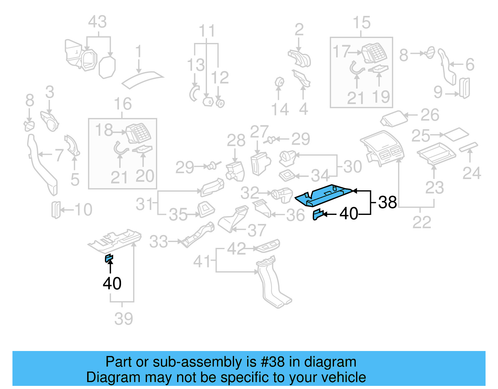 Lower Cover 7L6-815-174-E-9B9 - View 5