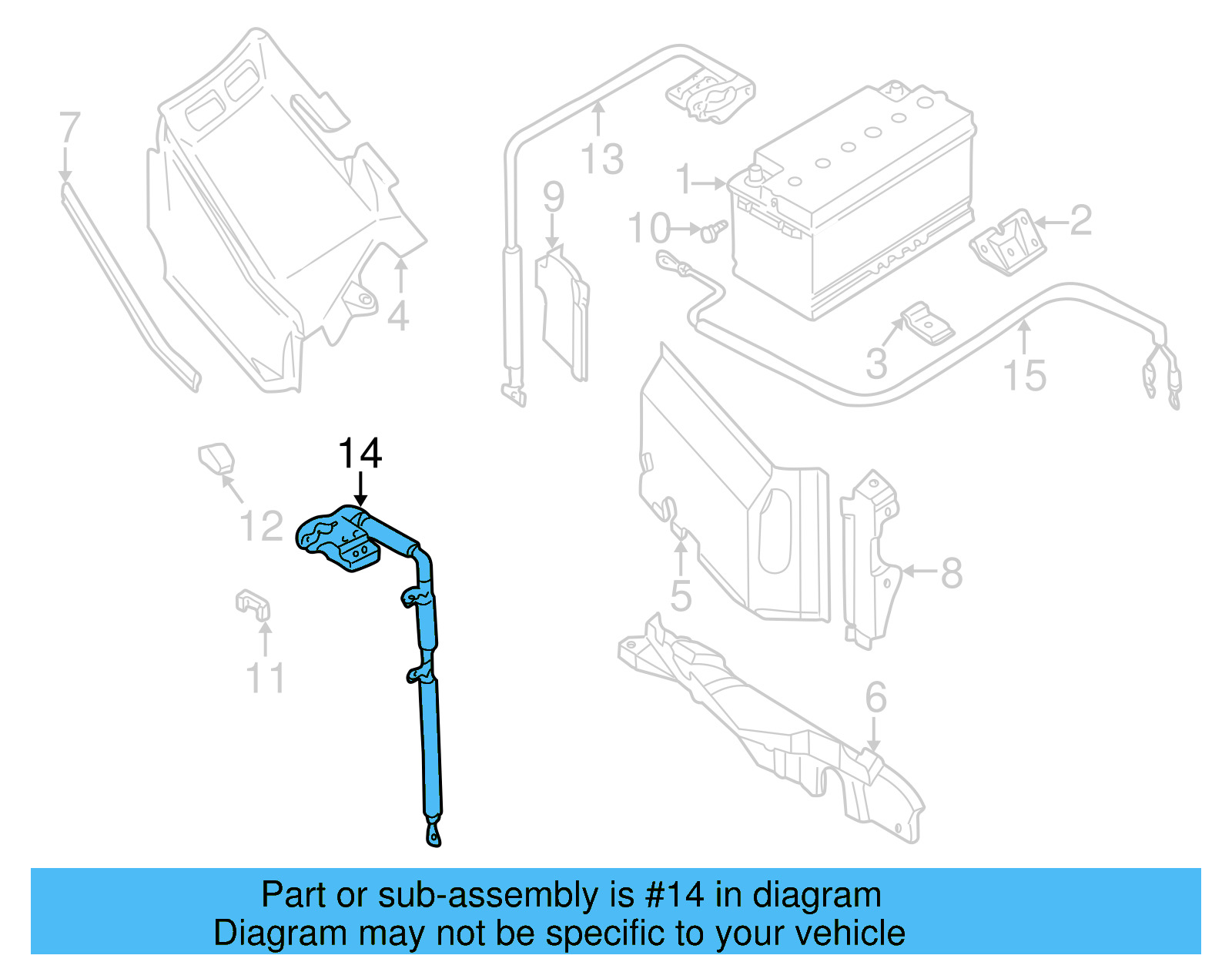 Negative Cable 701-971-235-D - View 8